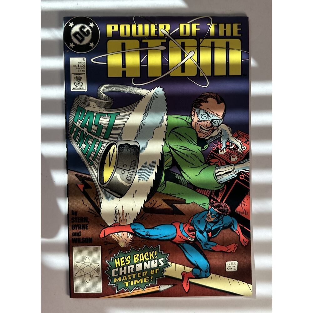 DC Comics Power Of The Atom #6 1988 Vintage Comic Book